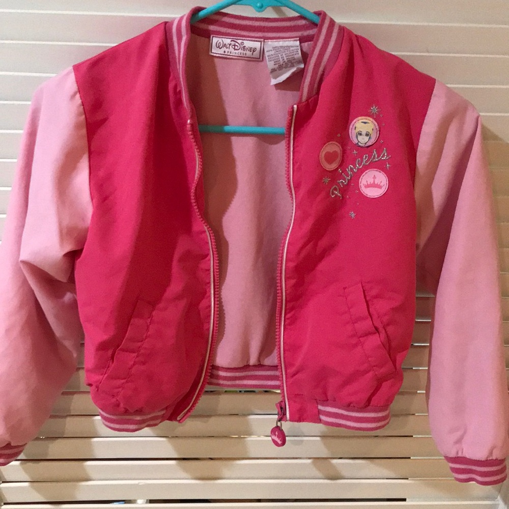 Walt Disney Princess pink jacket size 6